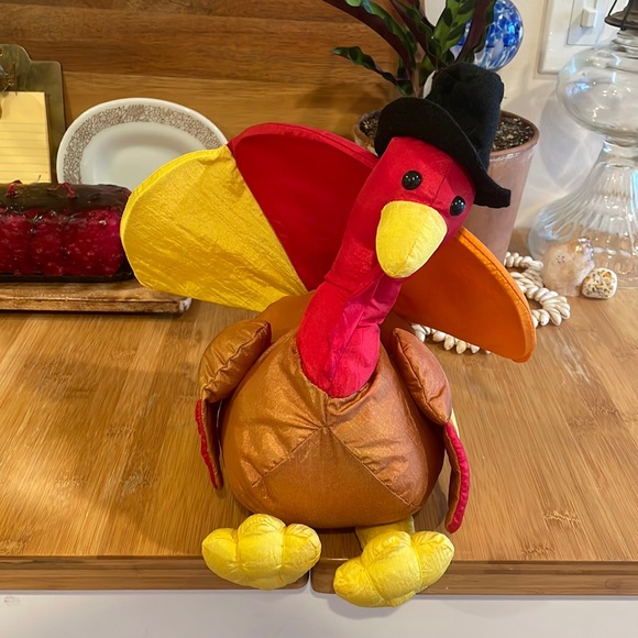 🦃 Vintage James Alex Plush Turkey - Picture 1 of 2